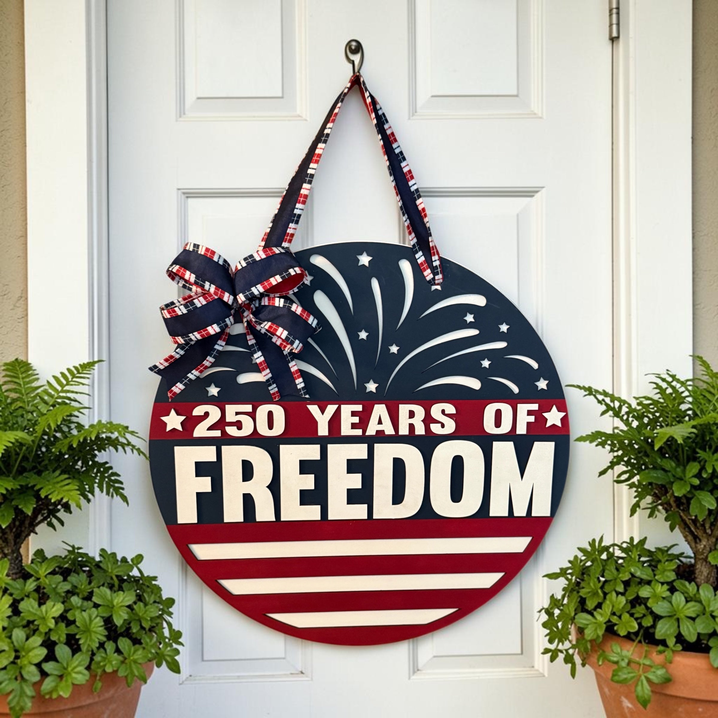 Fourth of July door hanger ￼