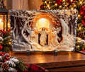 He Is Risen Christian Photo Slate
