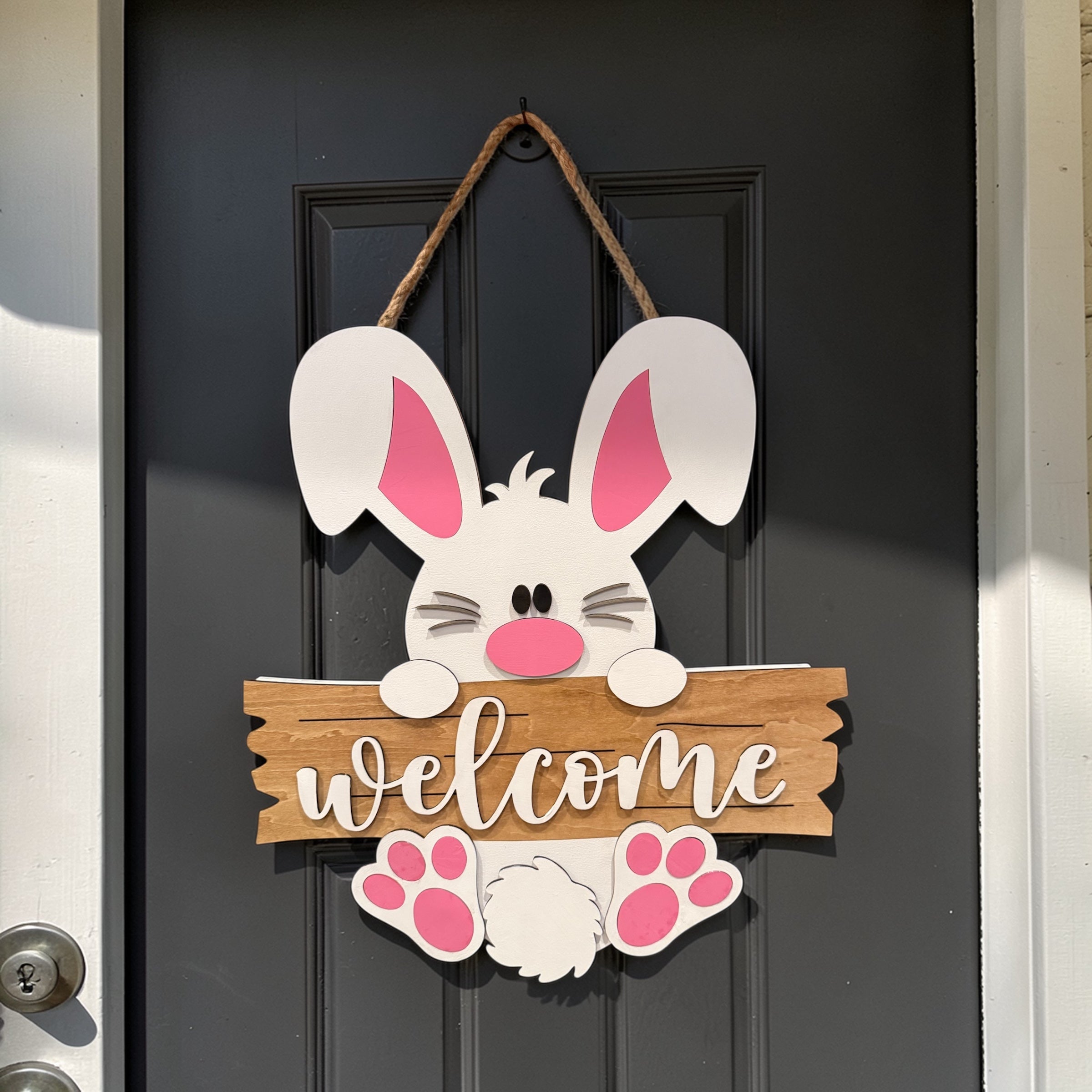 Easter Bunny Door Hanger