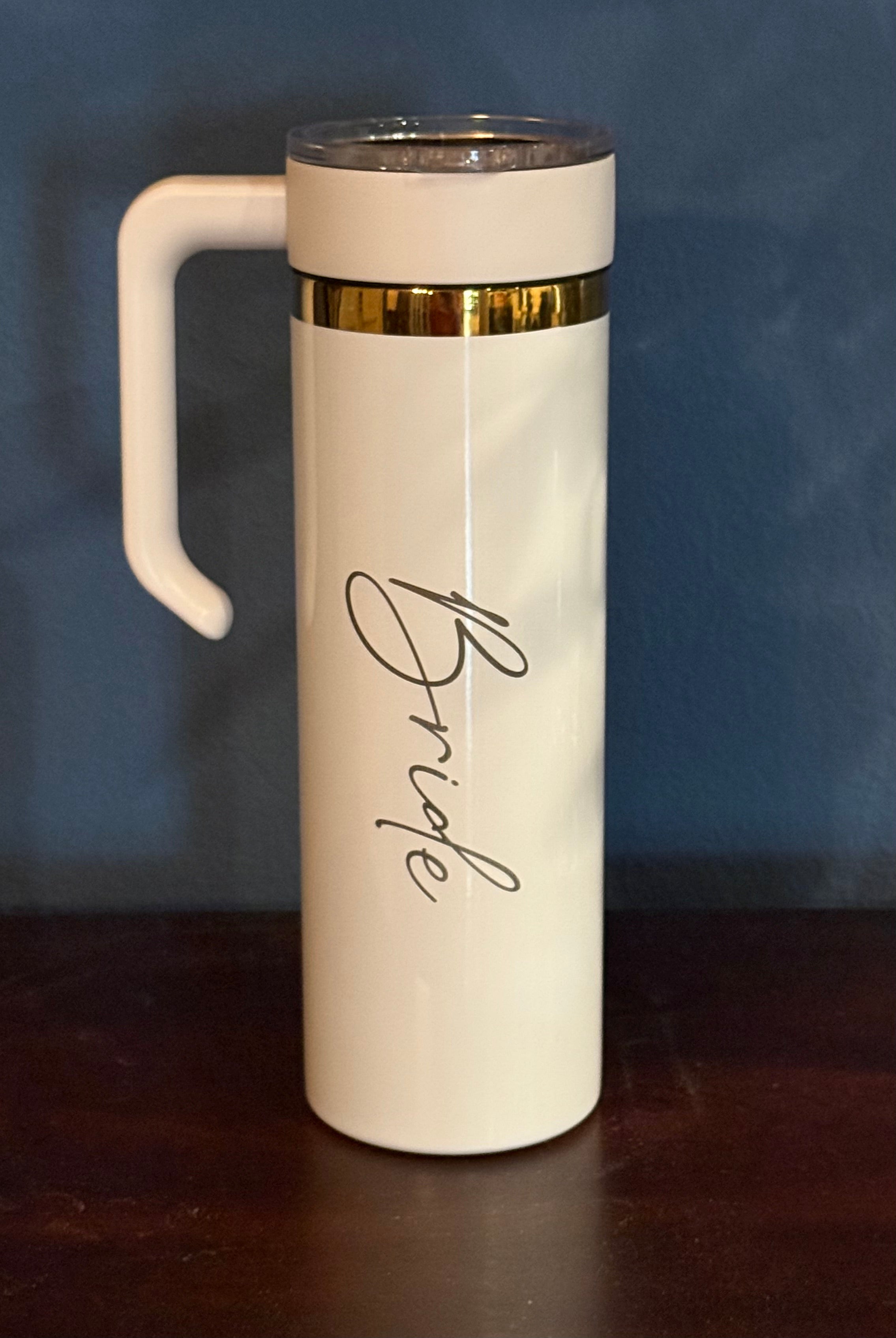 Bride Tumbler with Handle