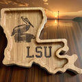 Louisiana State Tray