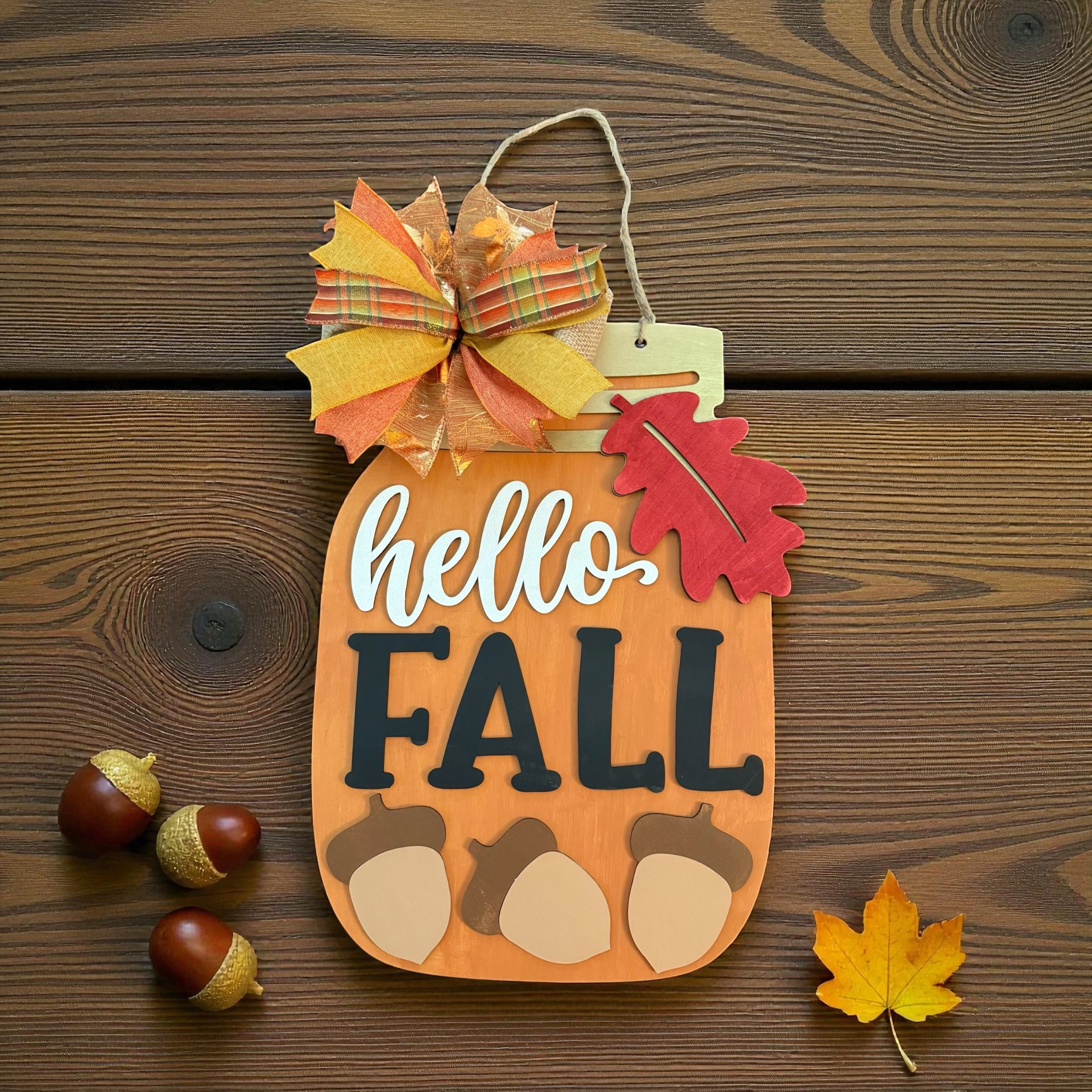 Hello Fall Door/Wall Hanger