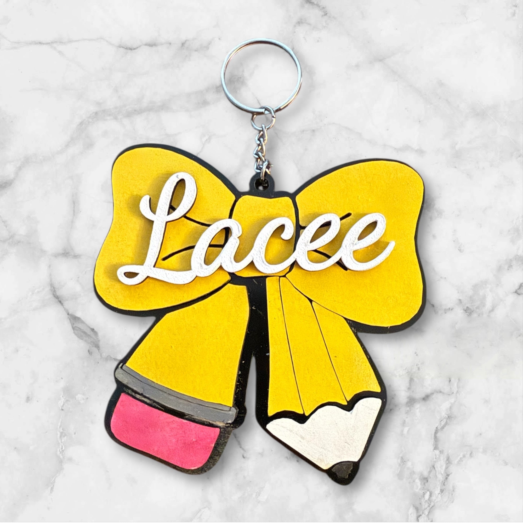 Teacher Key Chain/Bag Tag