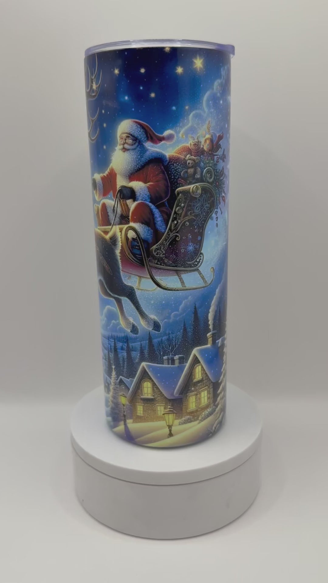 Christmas 20oz Skinny Tumbler