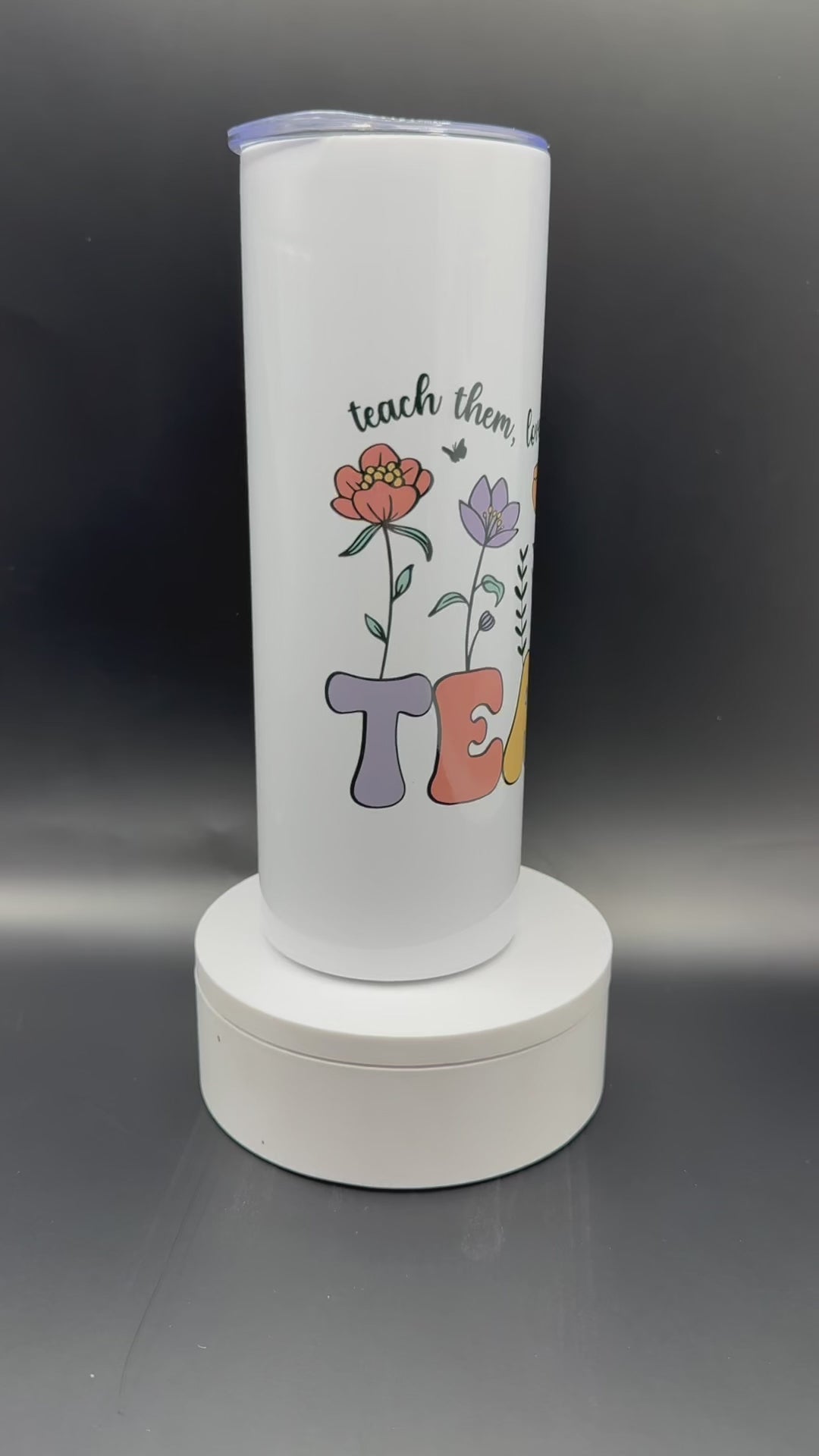 Teacher(Name Optional)20oz Skinny Tumbler